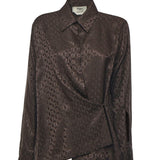 Camicia in seta FF jacquard FS8287 AUQGF1T6H FENDI 