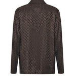 Camicia in seta FF jacquard FS8287 AUQGF1T6H FENDI 