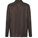 Camicia in seta FF jacquard FS8287 AUQGF1T6H FENDI 