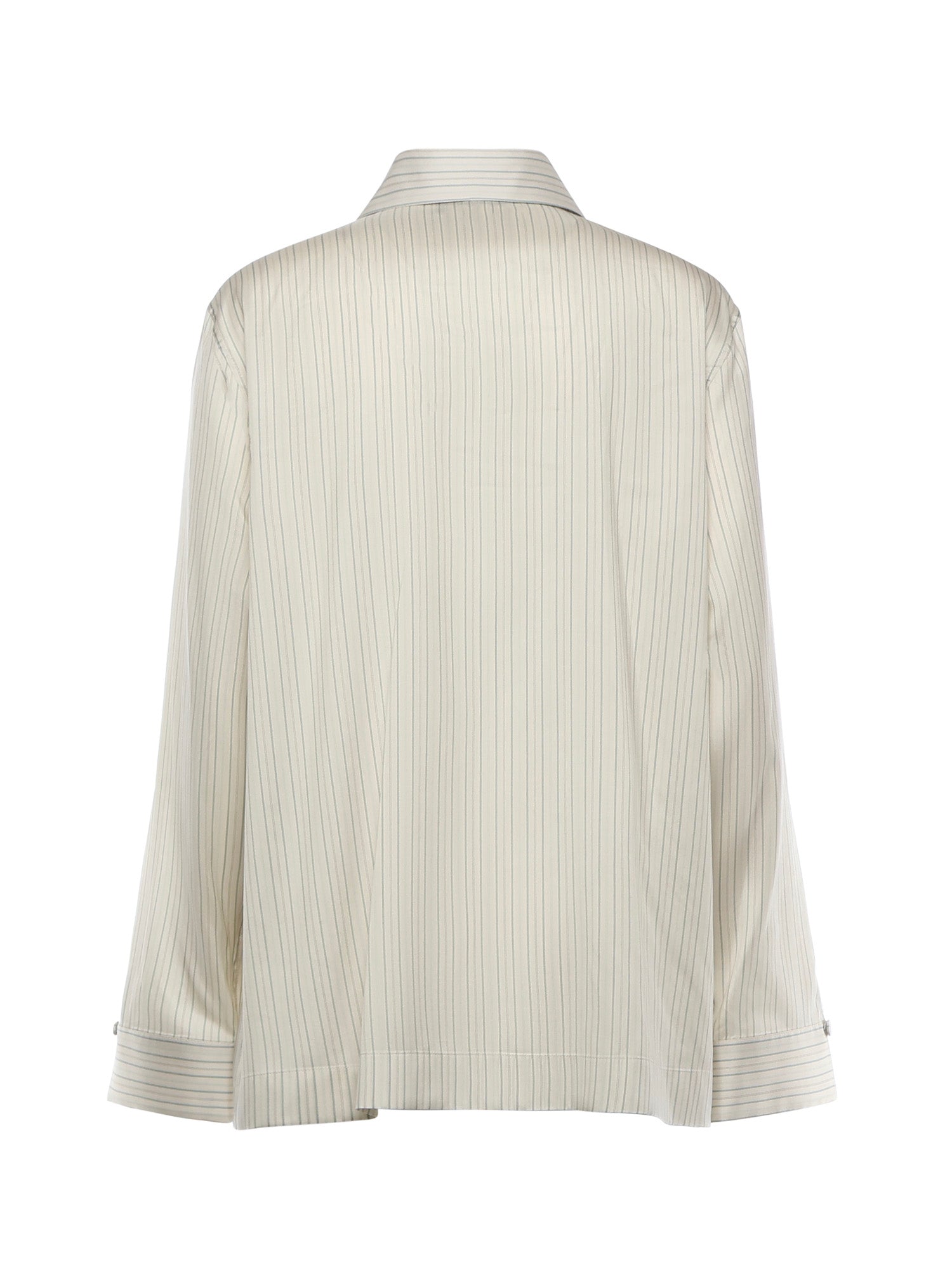 Camicia in seta a righe FS8287 AYNPF1T6E FENDI 