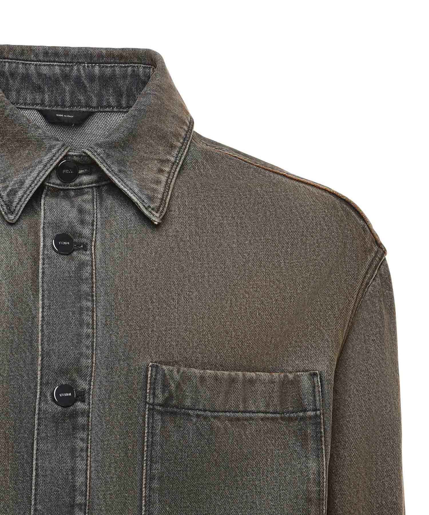 Camicia jeans sovratinta FW1410 AT2IF0ZJ4 FENDI 