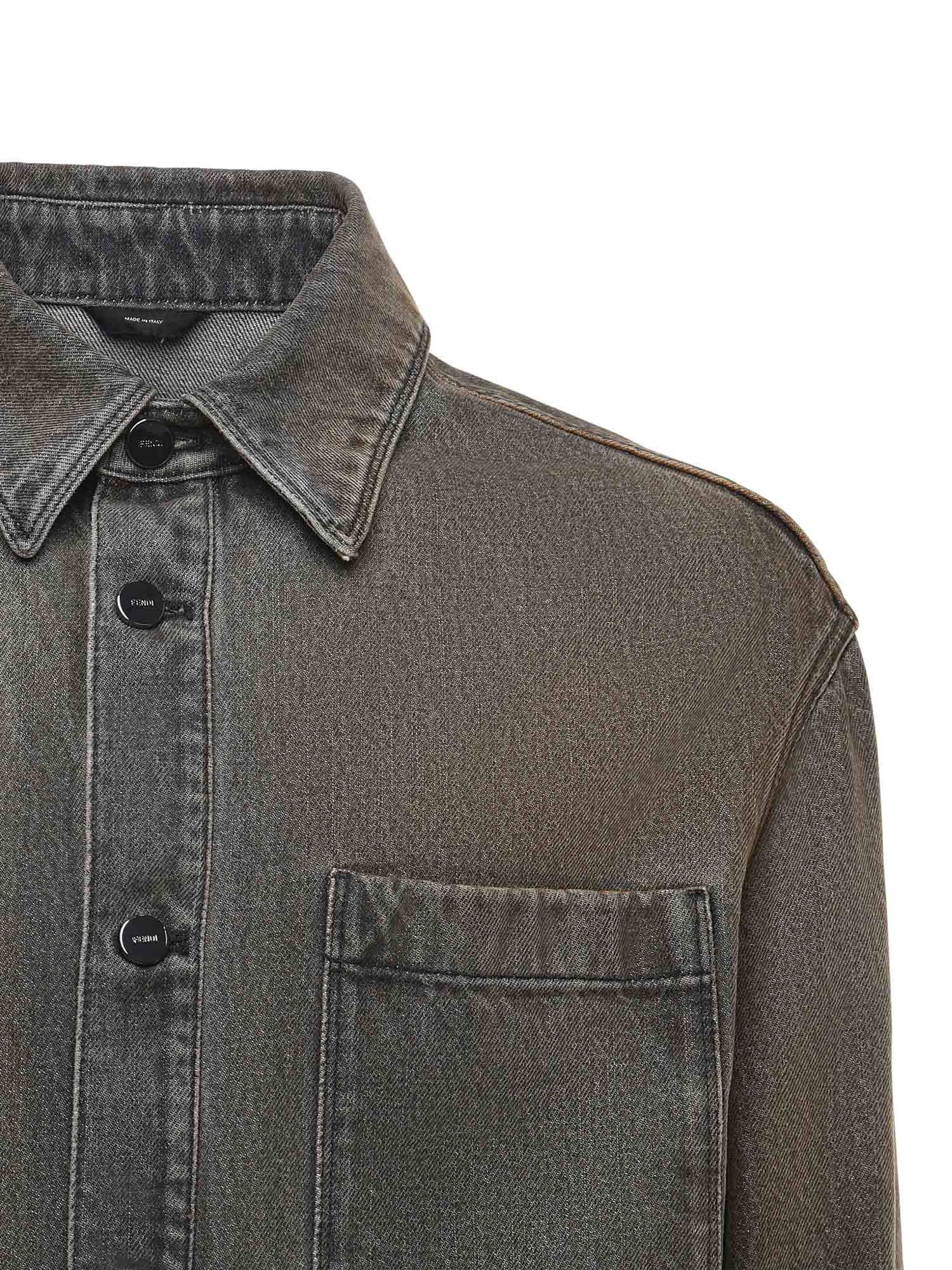 Camicia jeans sovratinta FW1410 AT2IF0ZJ4 FENDI 