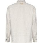 Overshirt in denim con impunture FW1410 AWMLF08QQ FENDI 