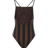 Costume reversibile in Lycra FXBA27 AQBYF13IZ FENDI 