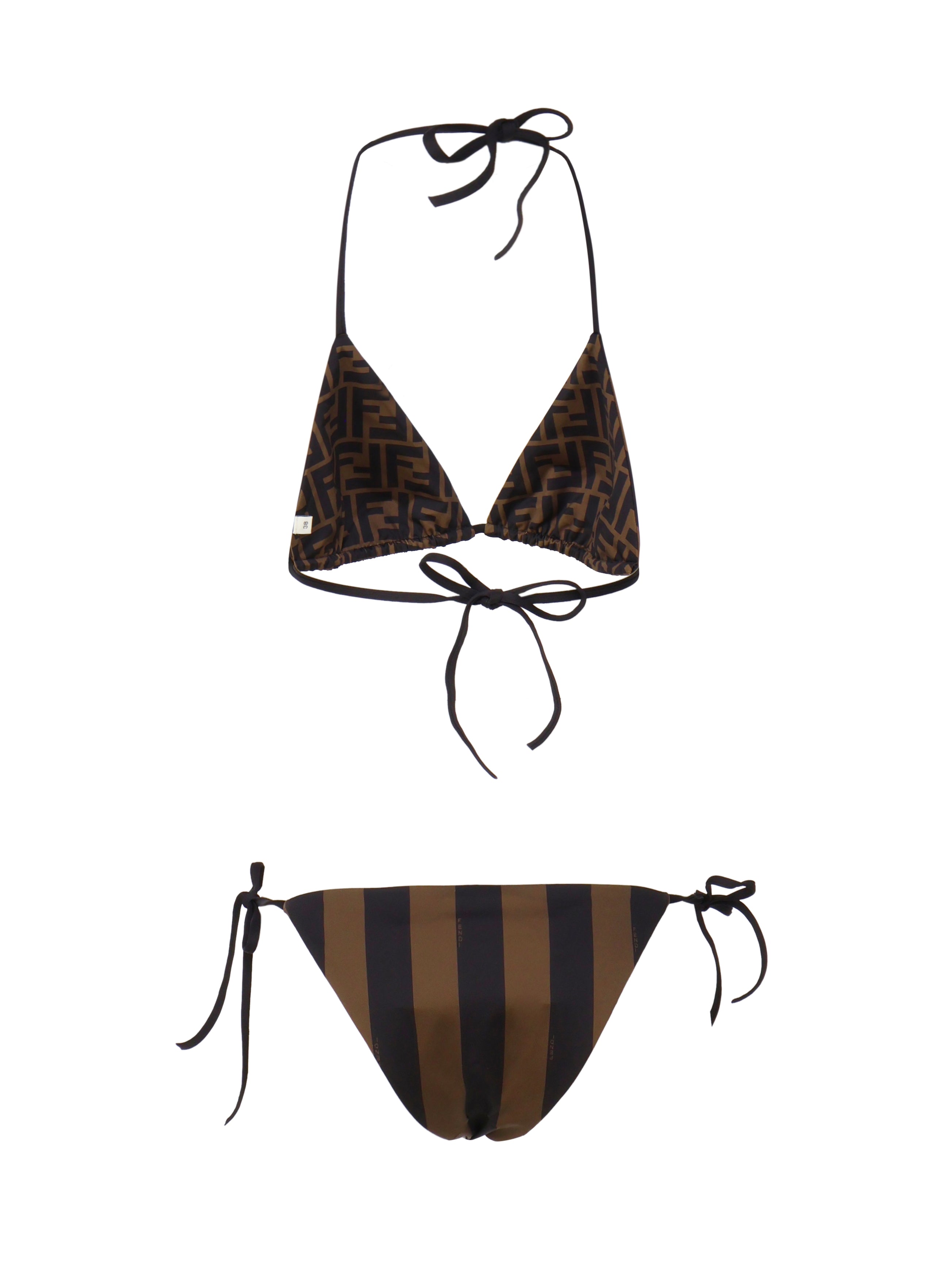 Bikini reversibile in Lycra® FXBA30 AQBYF13IZ FENDI 