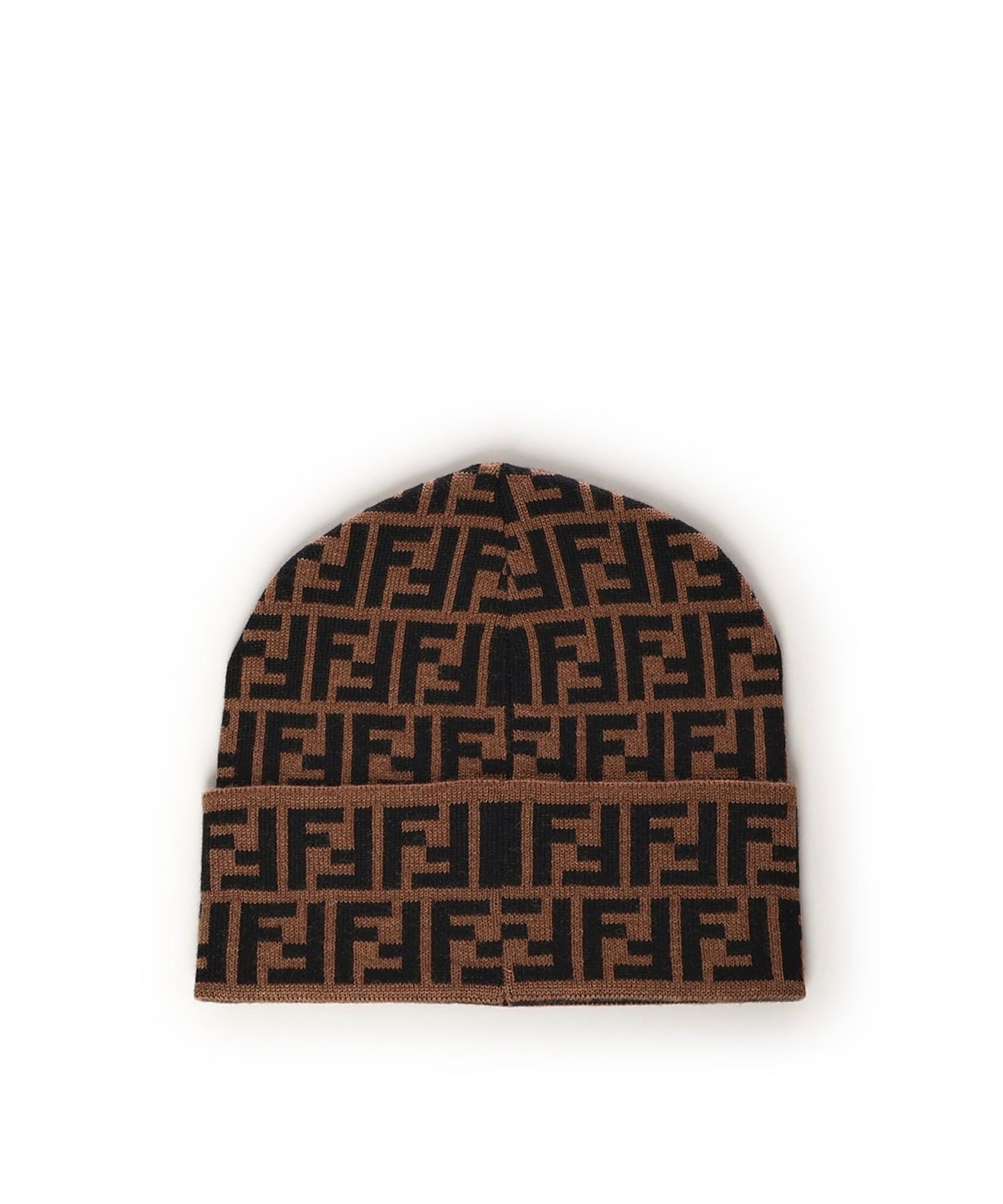 Beanie in lana FF jacquard FXQ939 AQ8DF0QE1 FENDI 