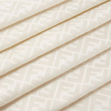 Scialle FF jacquard in seta e lana FXT069 AJW7F0QM0 FENDI 