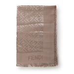Scialle in seta e lana FF Jacquard FXT069 AJW7F1N3T FENDI 