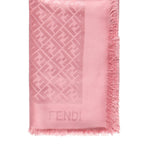 Scialle in seta e lana FF jacquard FXT069 AJW7F1WNO FENDI 