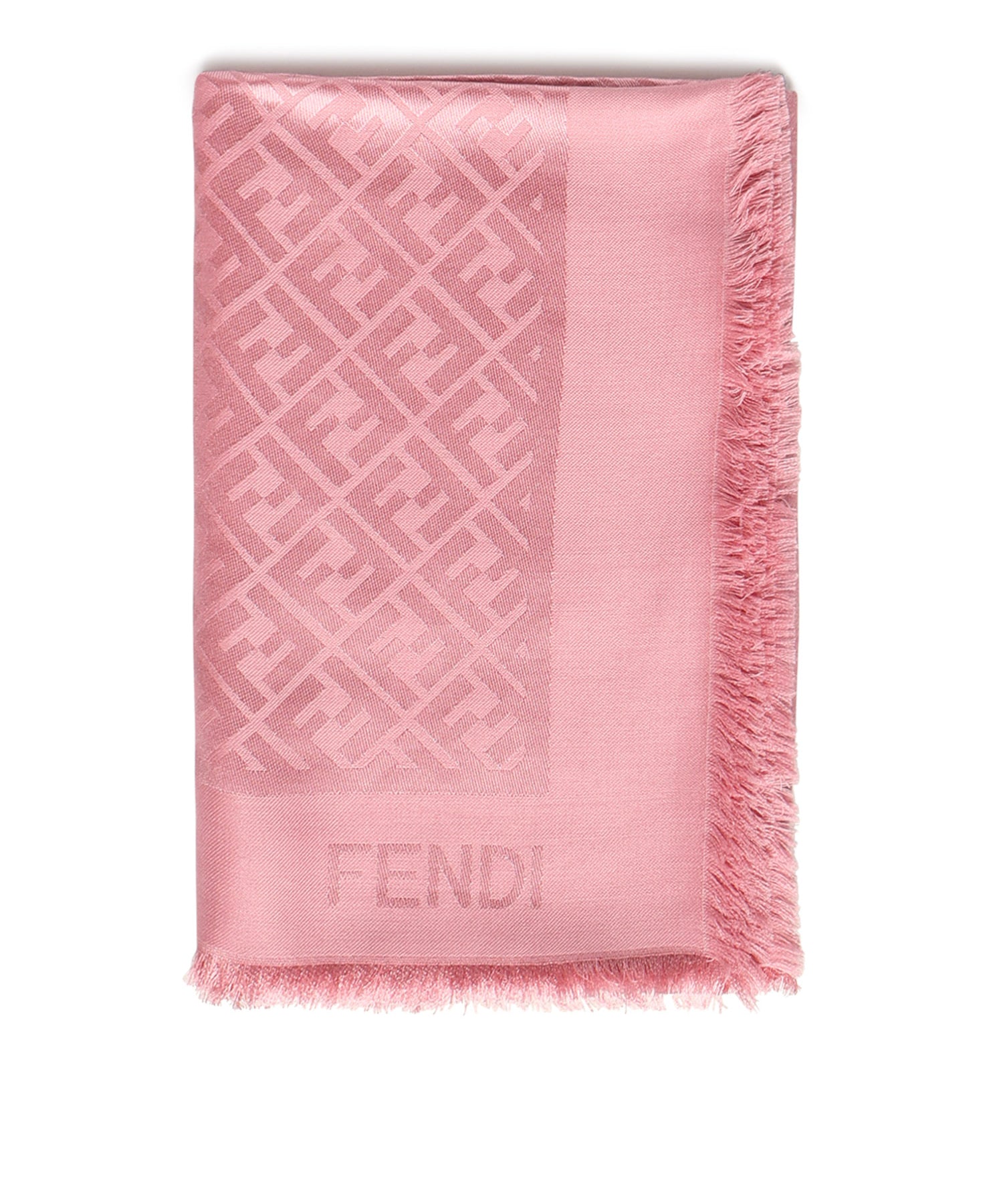 Scialle in seta e lana FF jacquard FXT069 AJW7F1WNO FENDI 