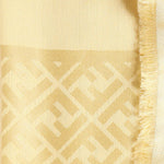 Scialle in seta e lana FF jacquard FXT069 AJW7F1WNP FENDI 