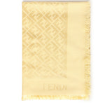 Scialle in seta e lana FF jacquard FXT069 AJW7F1WNP FENDI 