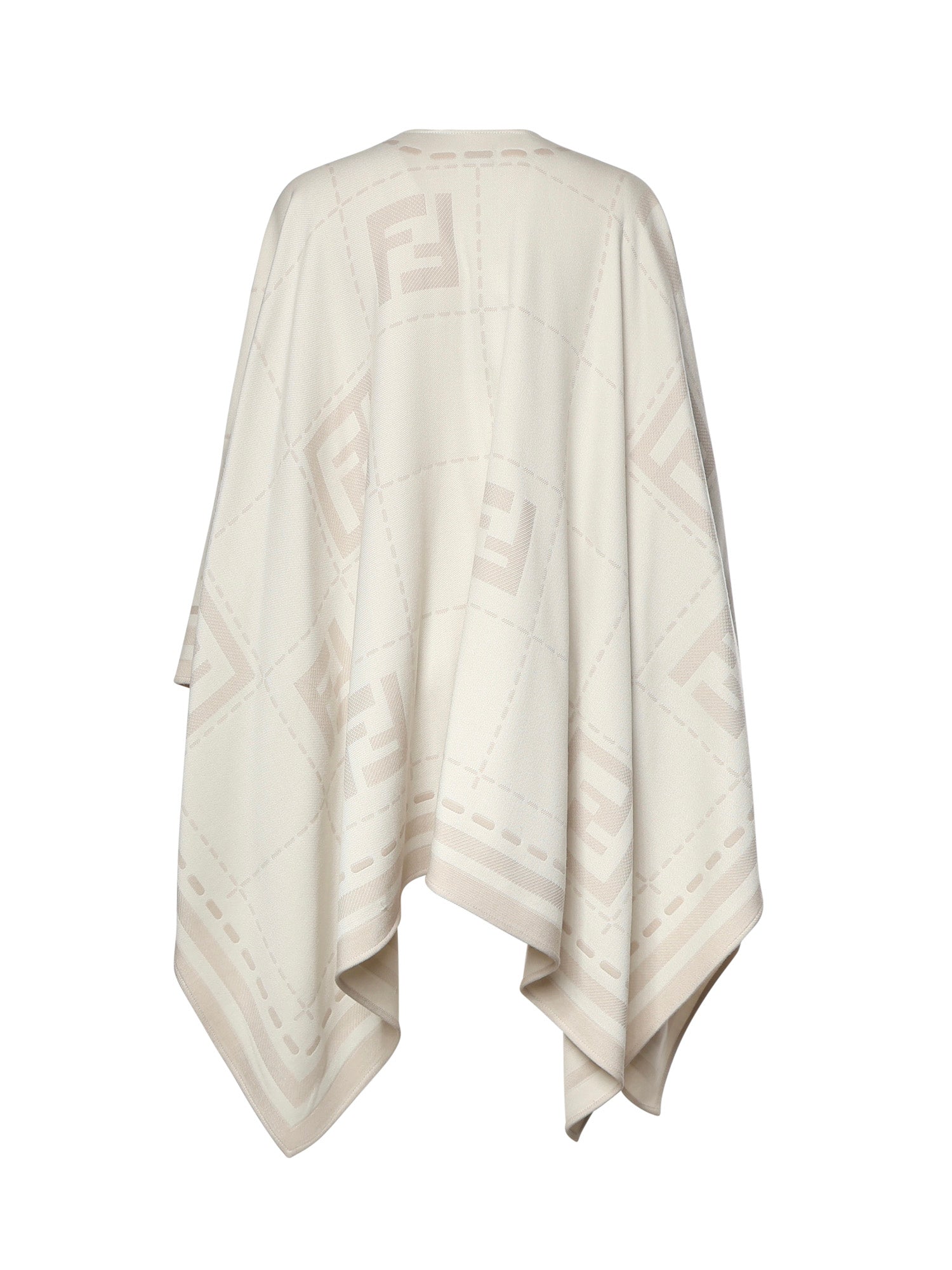 Poncho in lana FXX033 B01NF0QD3 FENDI 