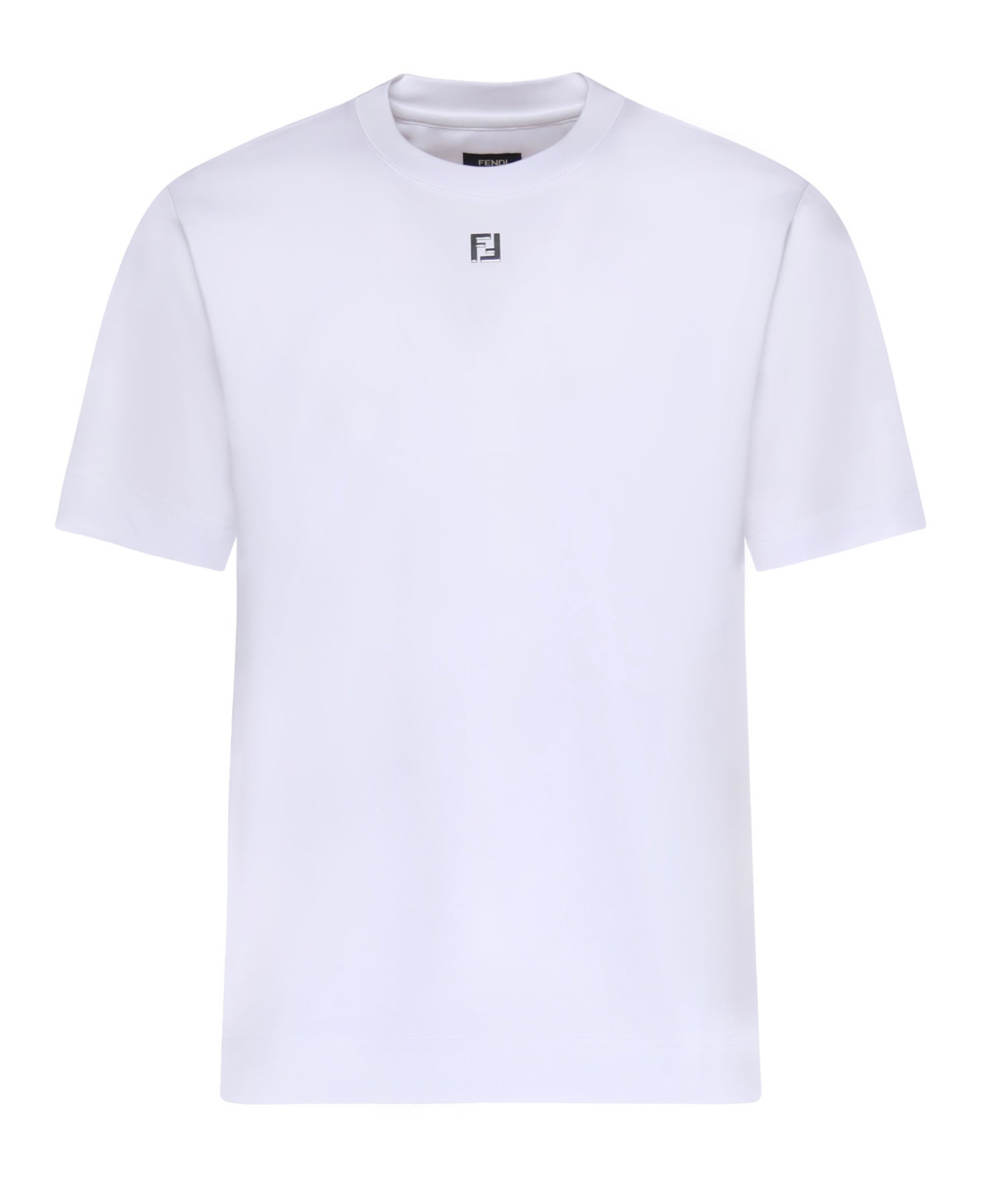 T-shirt in cotone con logo FY0936 ARYYF0QA0 FENDI 