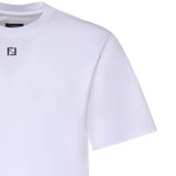 T-shirt in cotone con logo FY0936 ARYYF0QA0 FENDI 