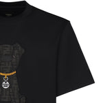T-shirt in cotone FY0936 AW0PF0QA1 FENDI 