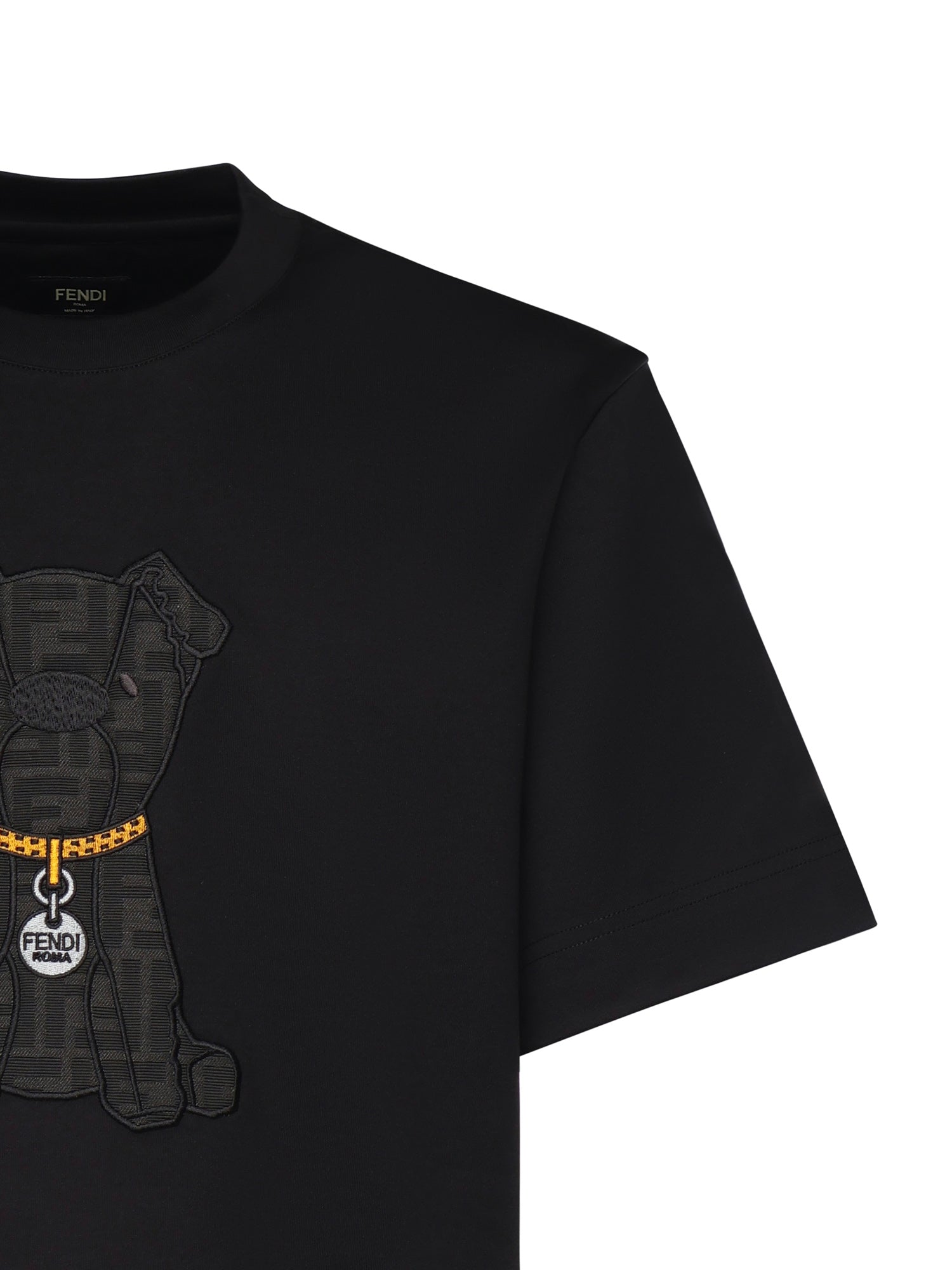 T-shirt in cotone FY0936 AW0PF0QA1 FENDI 