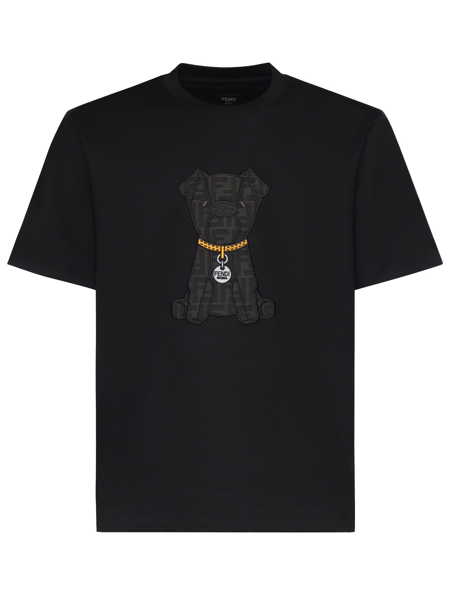 T-shirt in cotone FY0936 AW0PF0QA1 FENDI 