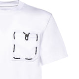 T-shirt in cotone FY0936 AYXYF0QA0 FENDI 