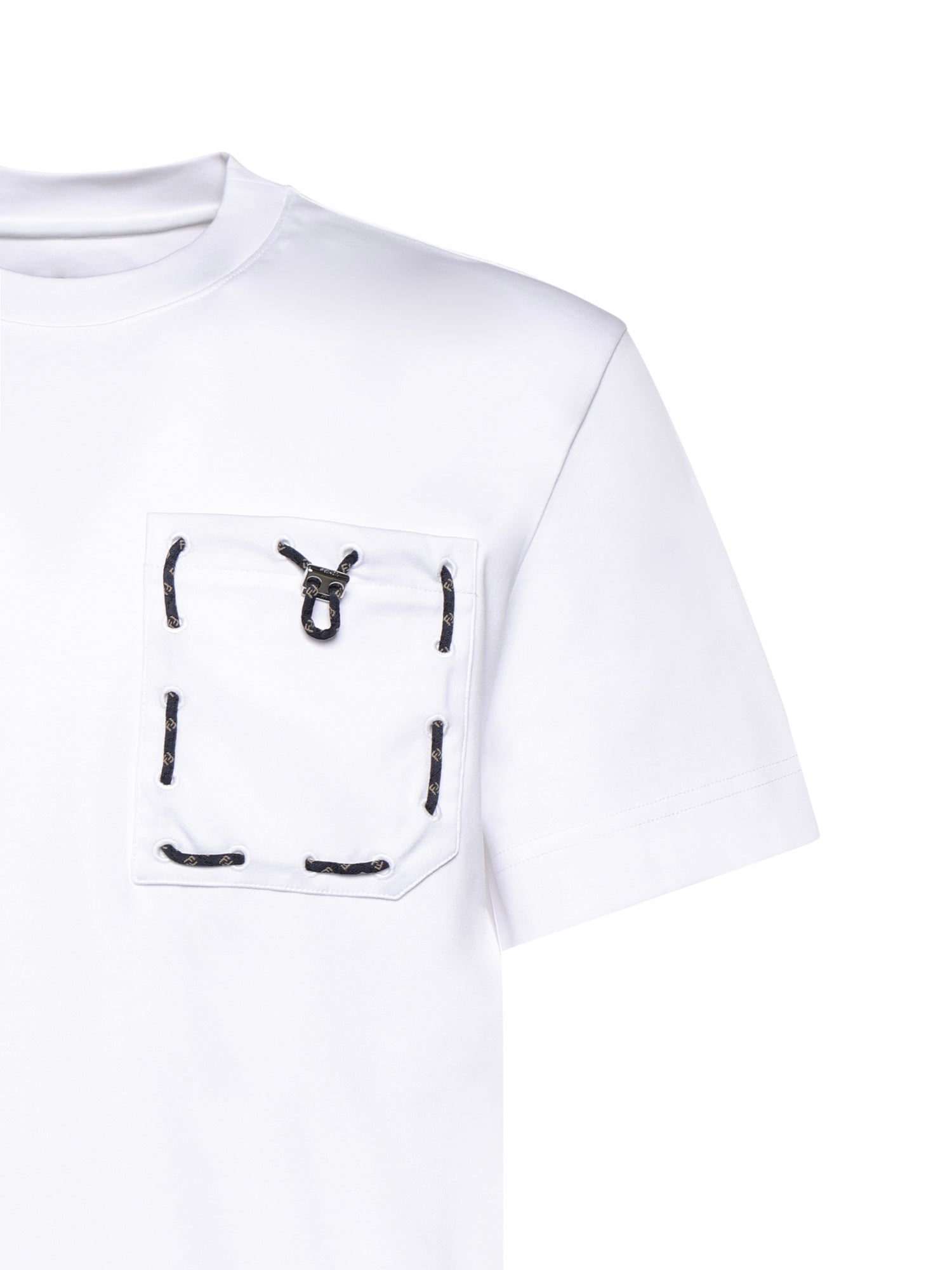 T-shirt in cotone FY0936 AYXYF0QA0 FENDI 
