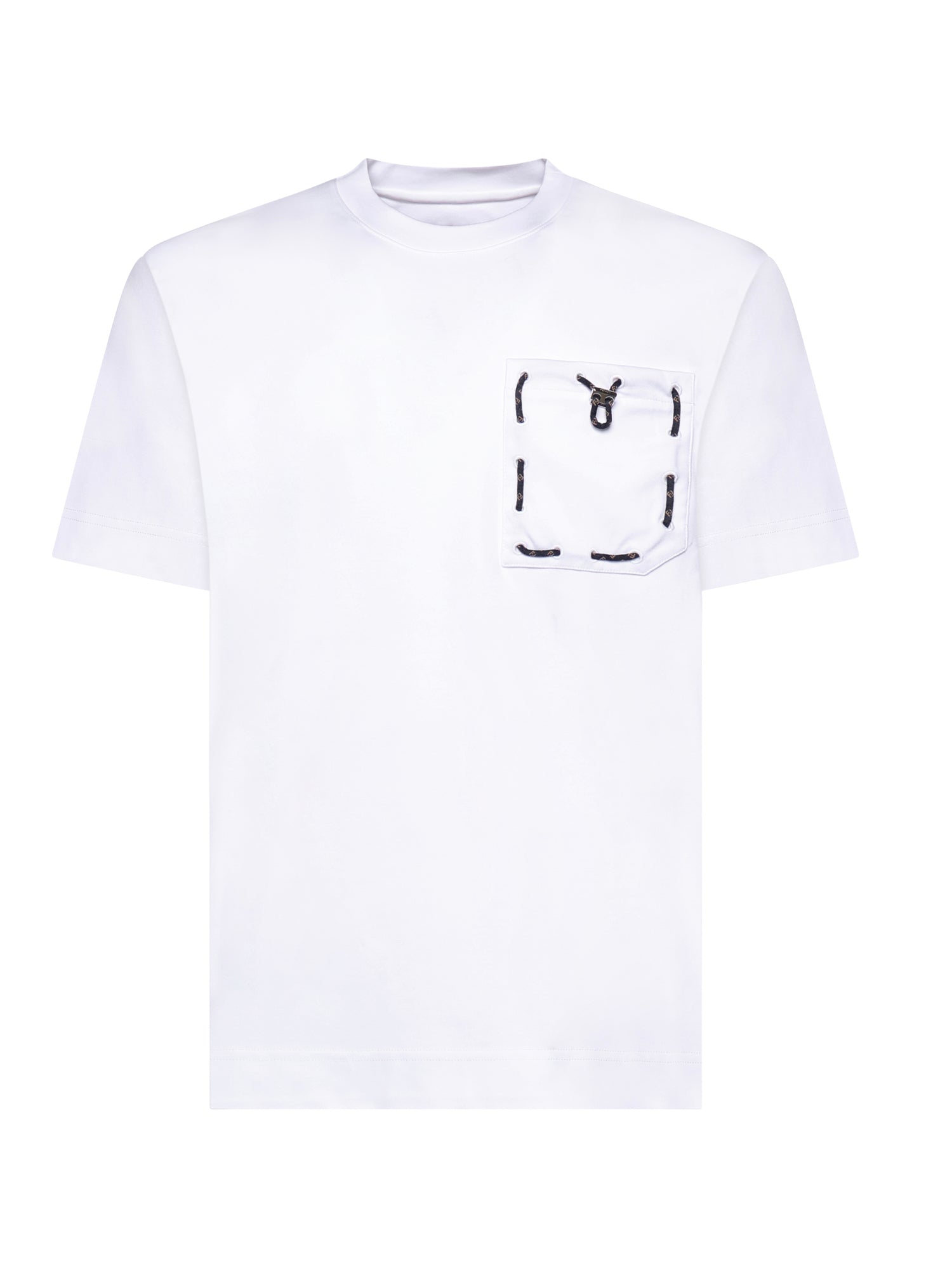 T-shirt in cotone FY0936 AYXYF0QA0 FENDI 