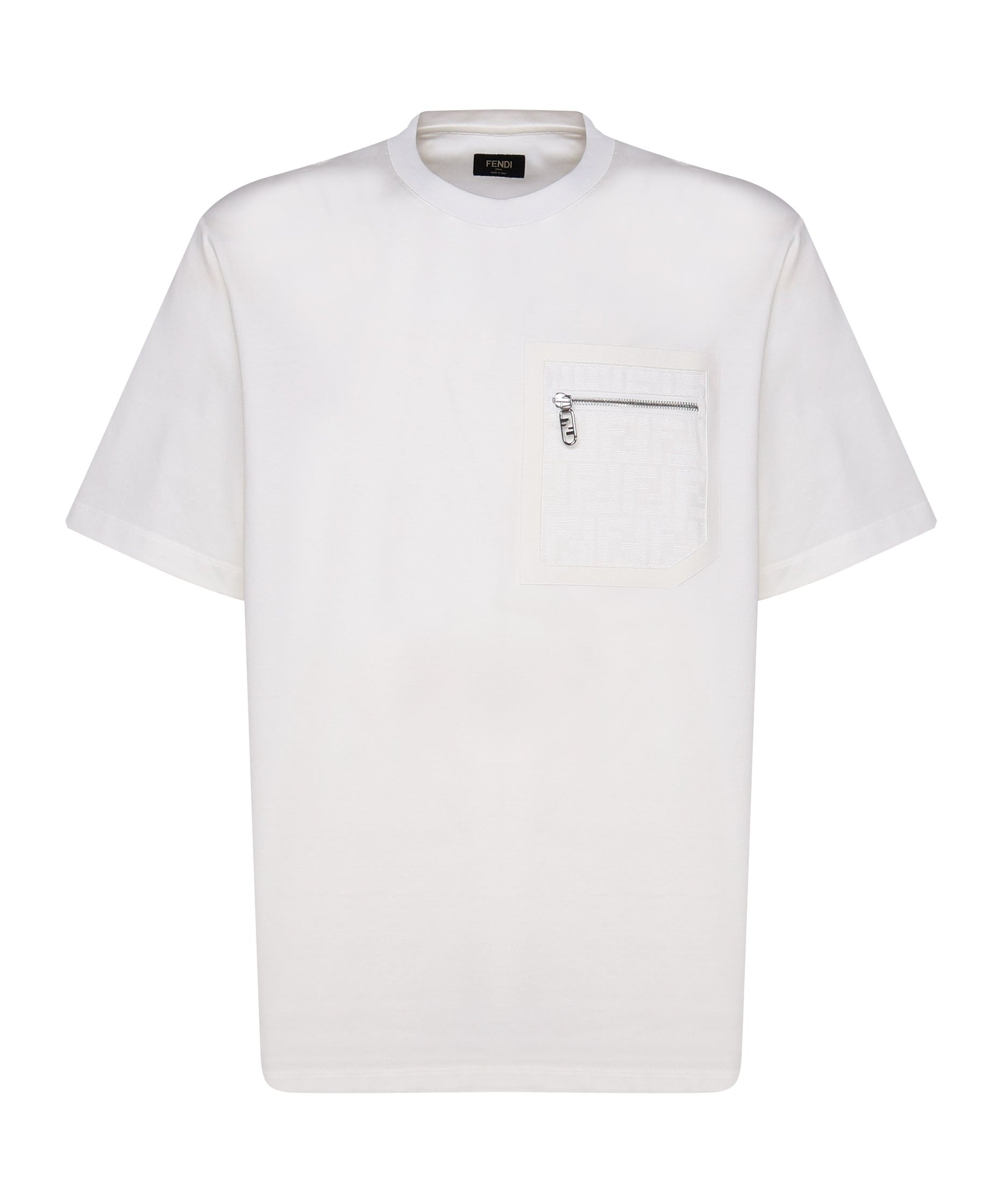 T-shirt in cotone FY1257 APM4F0QA0 FENDI 