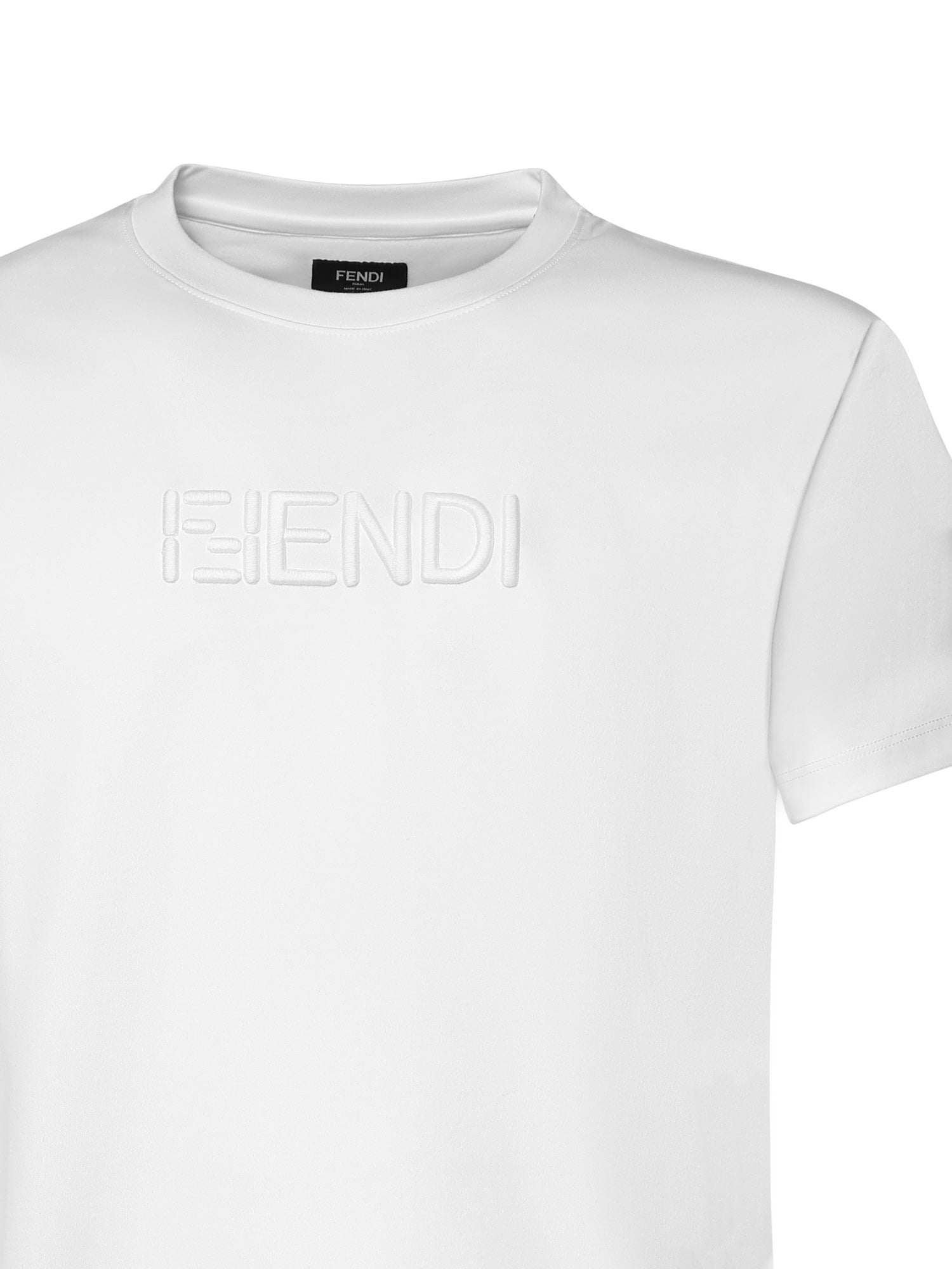 T-shirt in cotone FY1319 AY0GF0QA0 FENDI 