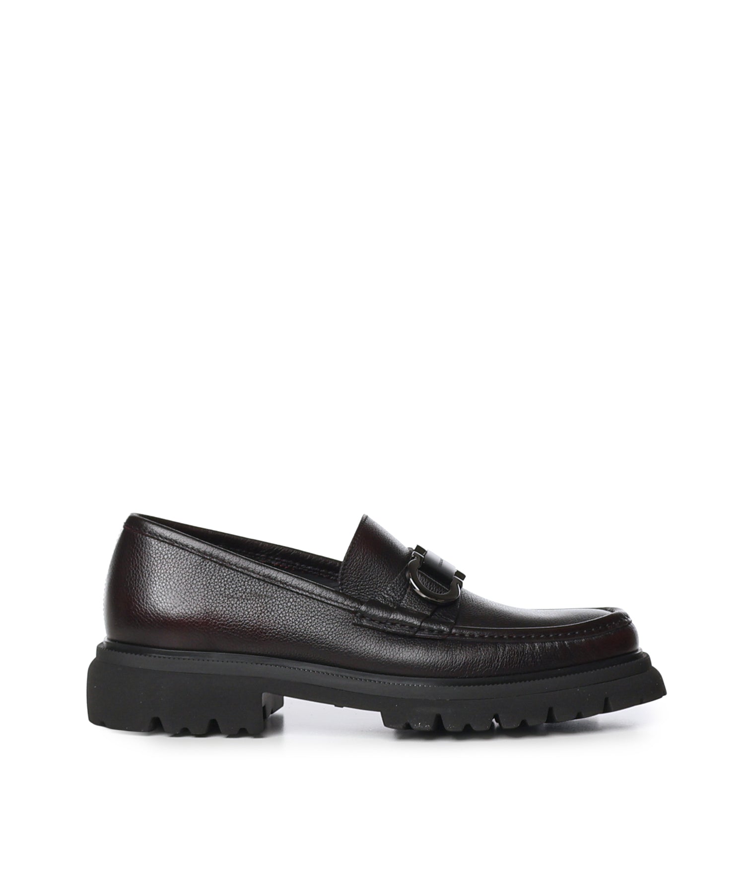 Mocassini Gancini in pelle 028249 789583022 FERRAGAMO 