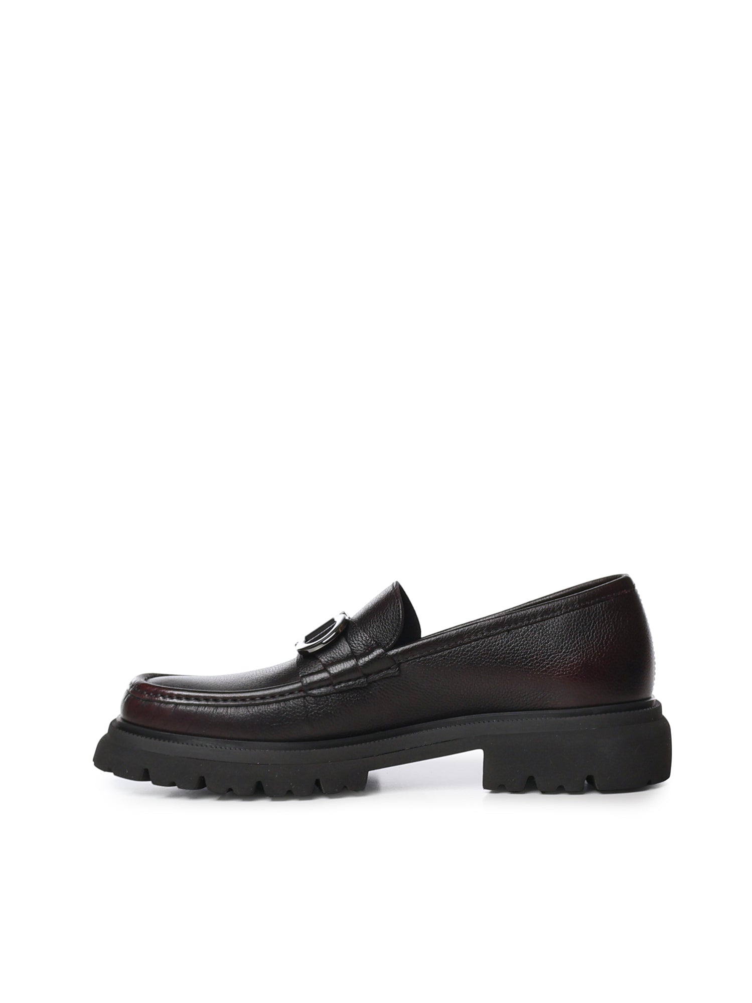 Mocassini Gancini in pelle 028249 789583022 FERRAGAMO 