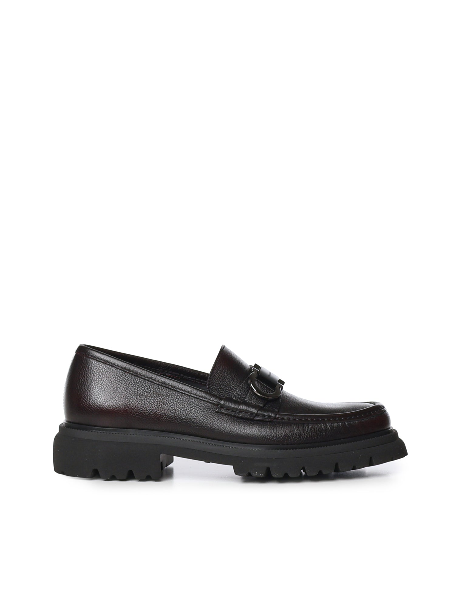 Mocassini Gancini in pelle 028249 789583022 FERRAGAMO 
