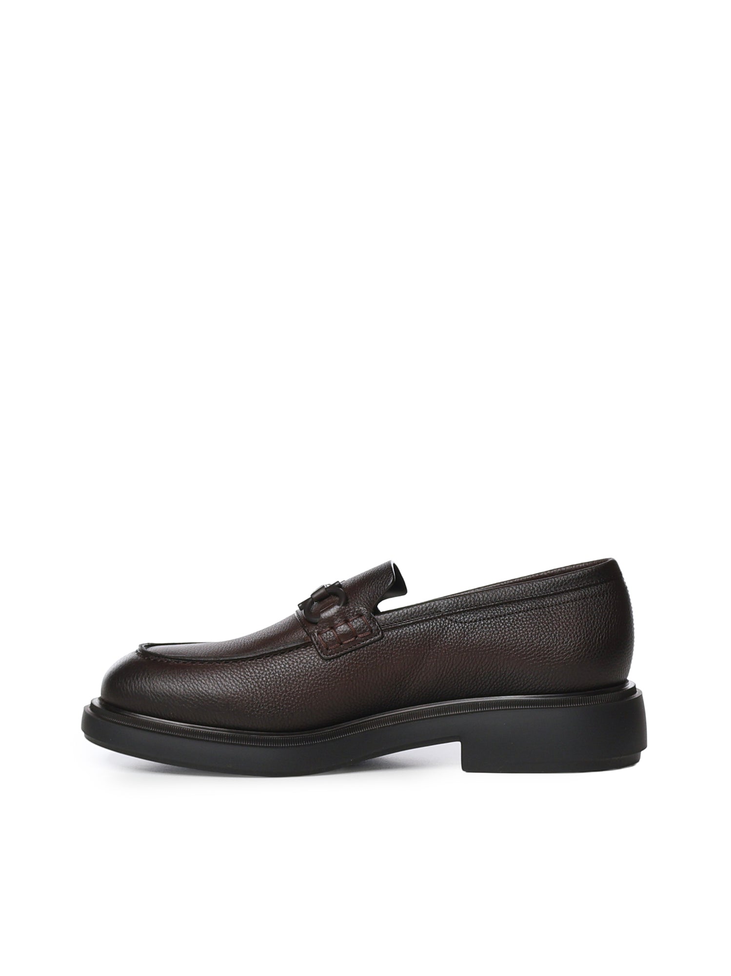 Mocassini Gancini in pelle 029944 784397002 FERRAGAMO 