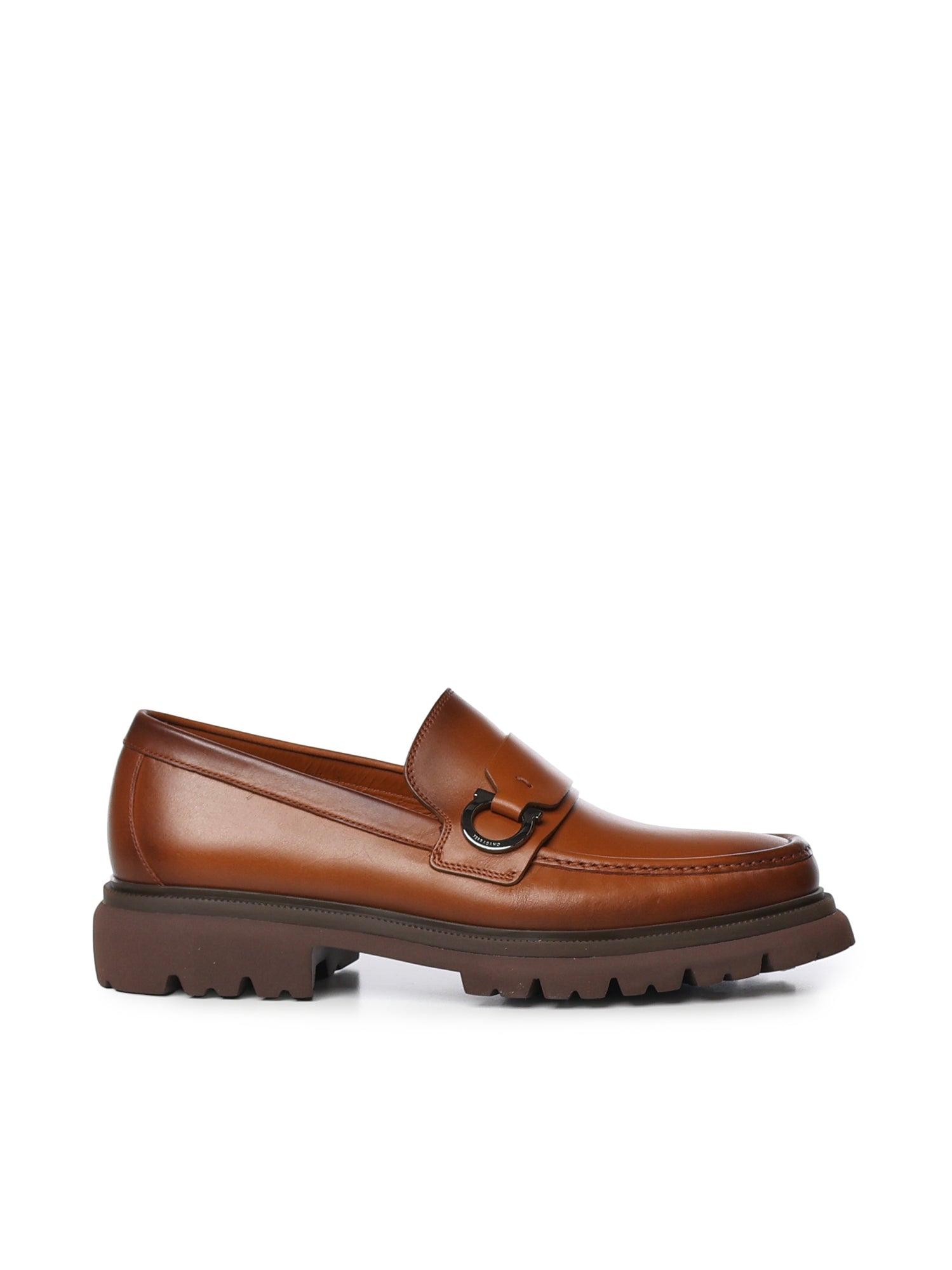 Mocassini Gancini in pelle 029966 784451002 FERRAGAMO 