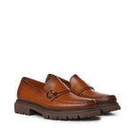 Mocassini Gancini in pelle 029966 784451002 FERRAGAMO 