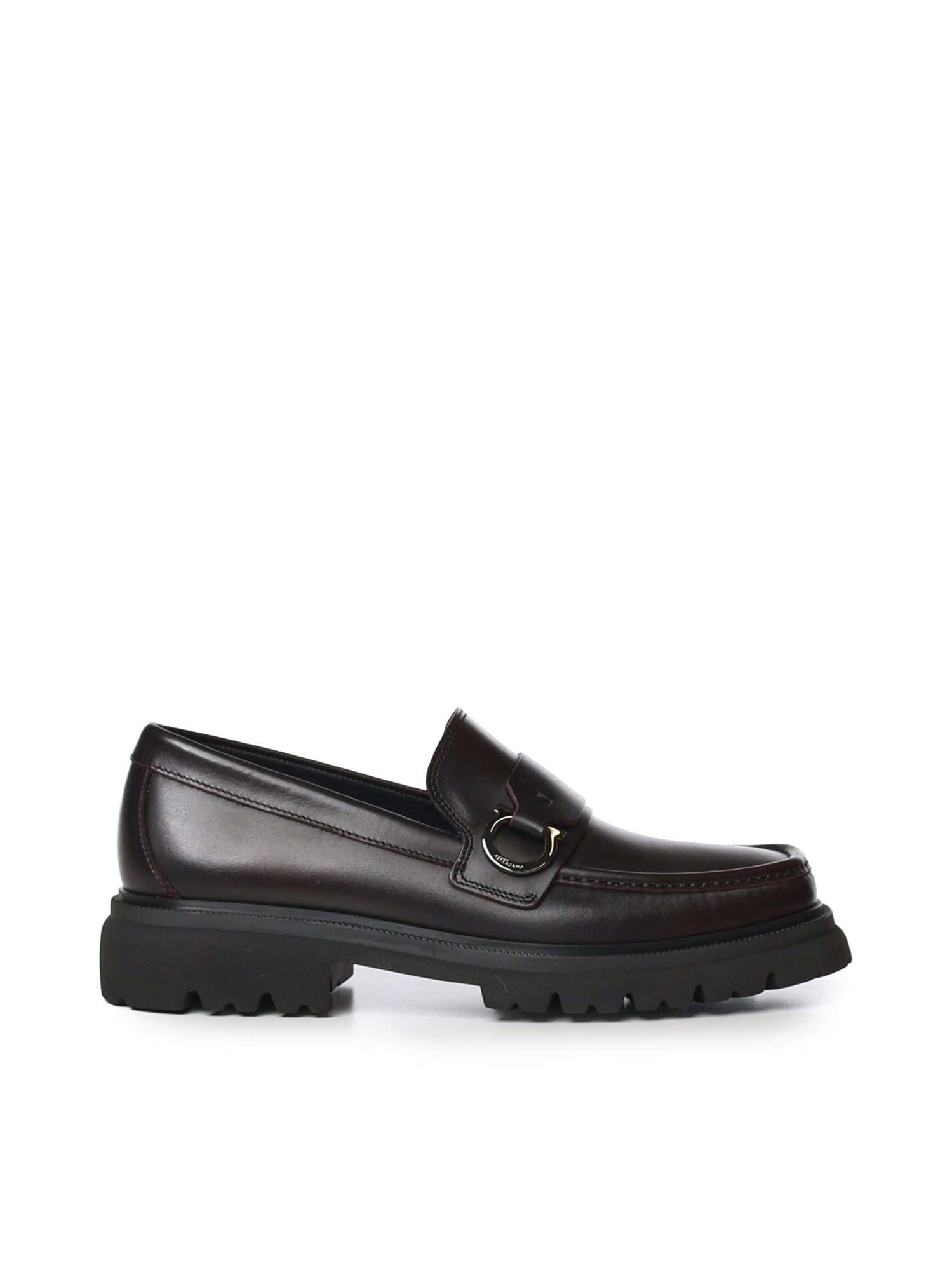 Mocassini Gancini in pelle 029966 791771006 FERRAGAMO 