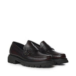 Mocassini Gancini in pelle 029966 791771006 FERRAGAMO 
