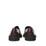 Mocassini Gancini in pelle<BR/> 029966 791772007 FERRAGAMO 