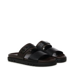 Sandalo a doppia fascia in pelle 02A394 789256001 FERRAGAMO 