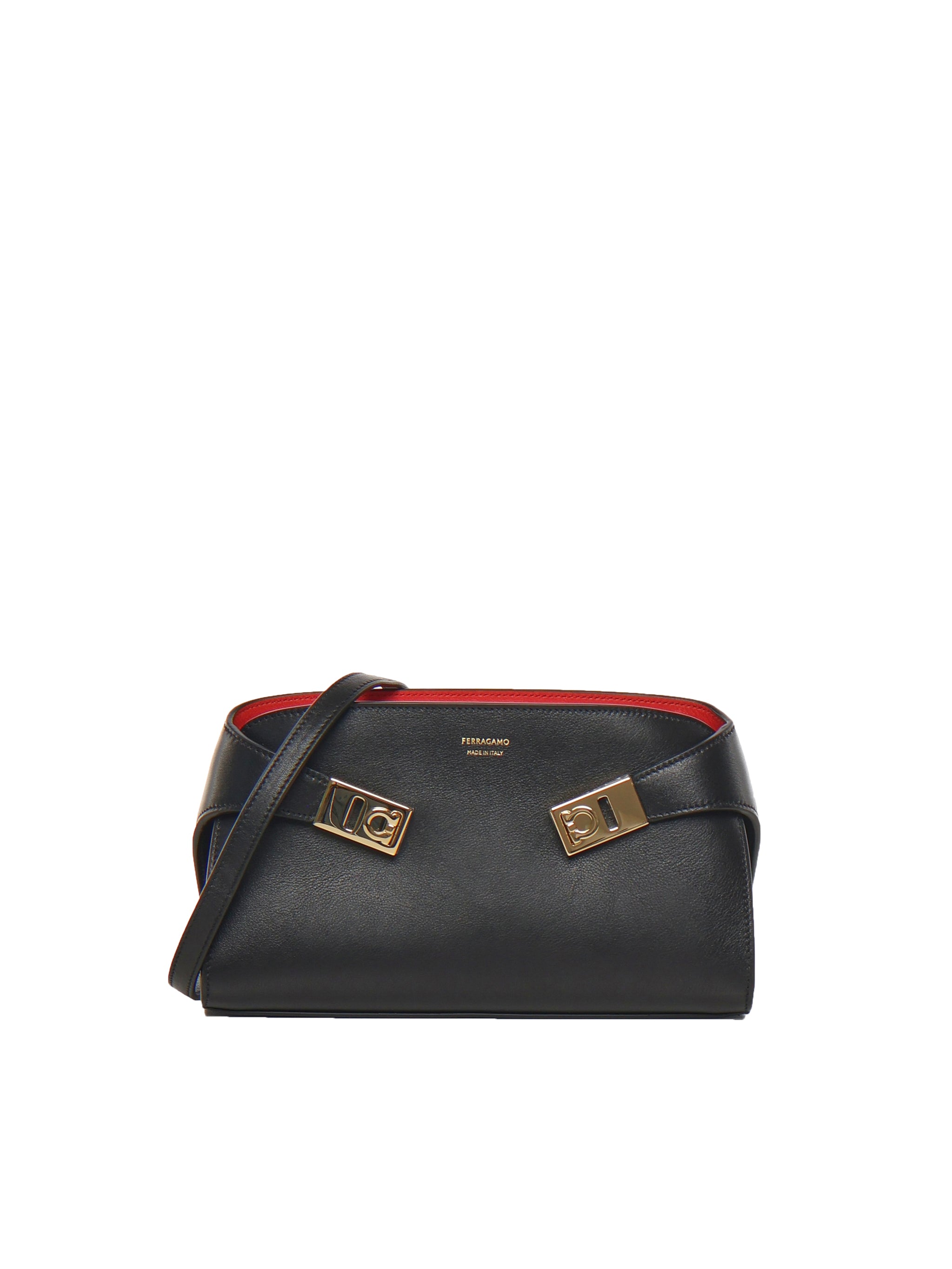 Mini borsa a tracolla Hug 218964 774628005 FERRAGAMO 