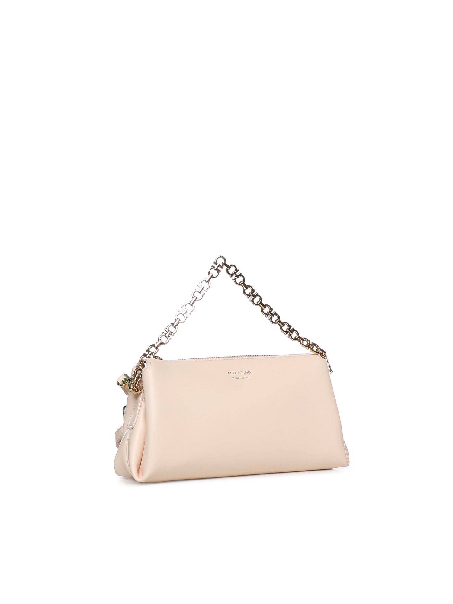 Mini bag in pelle con logo 221076 790050002 FERRAGAMO 
