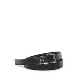 Cintura con doppio Gancini in pelle 230346 791904006 FERRAGAMO 