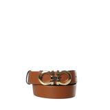 Cintura Gancini in pelle<BR/> 23A564 674471532 FERRAGAMO 