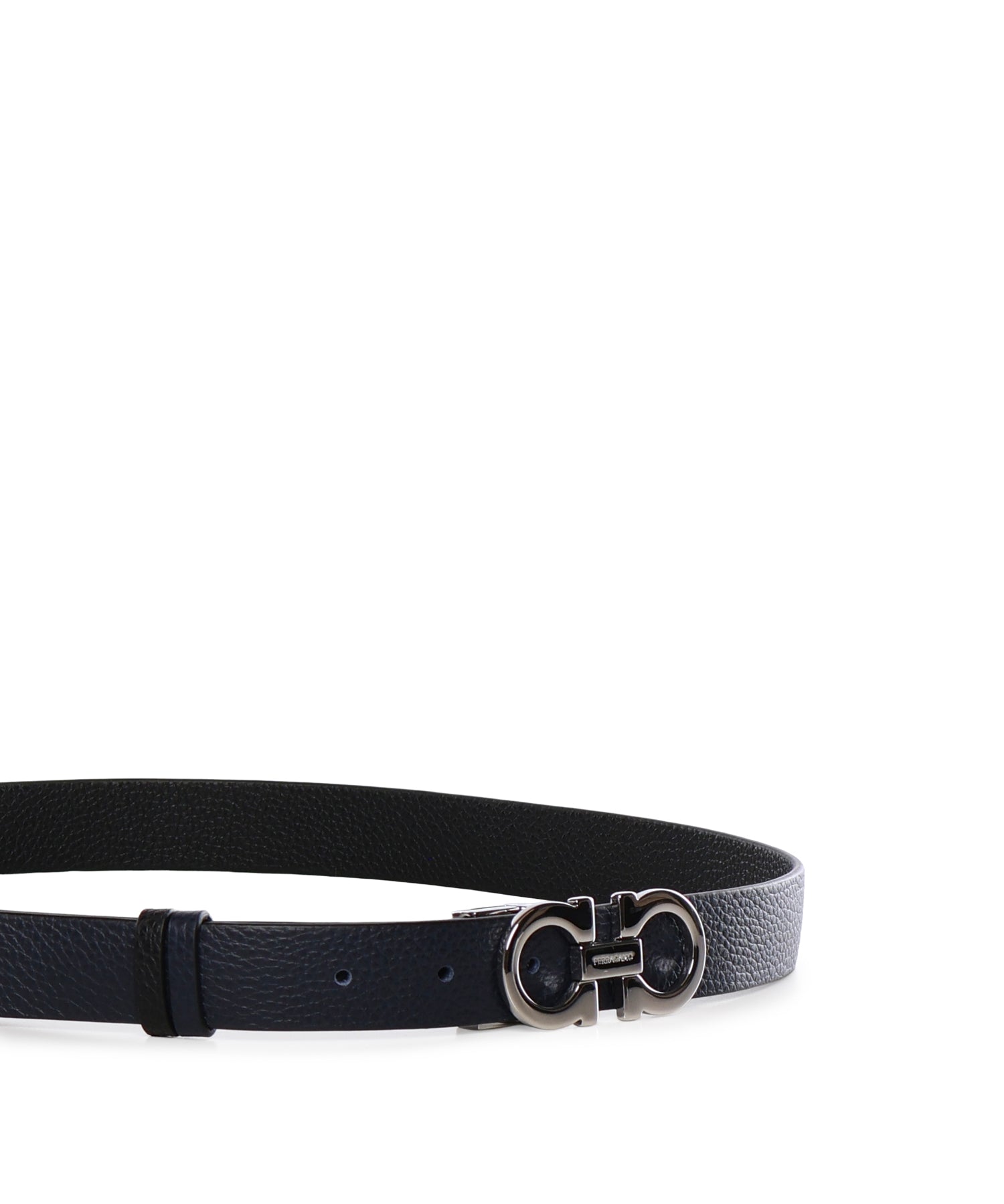 Cintura reversibile e regolabile Gancini 23A565 674261518 FERRAGAMO 