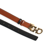 Cintura reversibile e regolabile Gancini 23A565 775473818 FERRAGAMO 