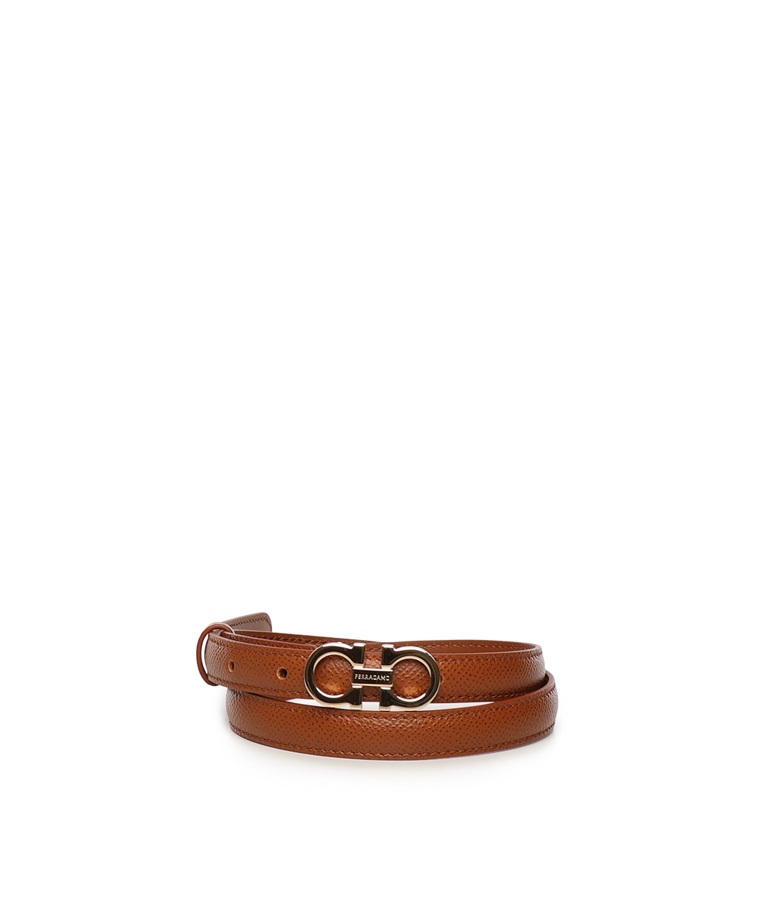 Cintura Gancini in pelle<BR/> 23B224 790154274 FERRAGAMO 