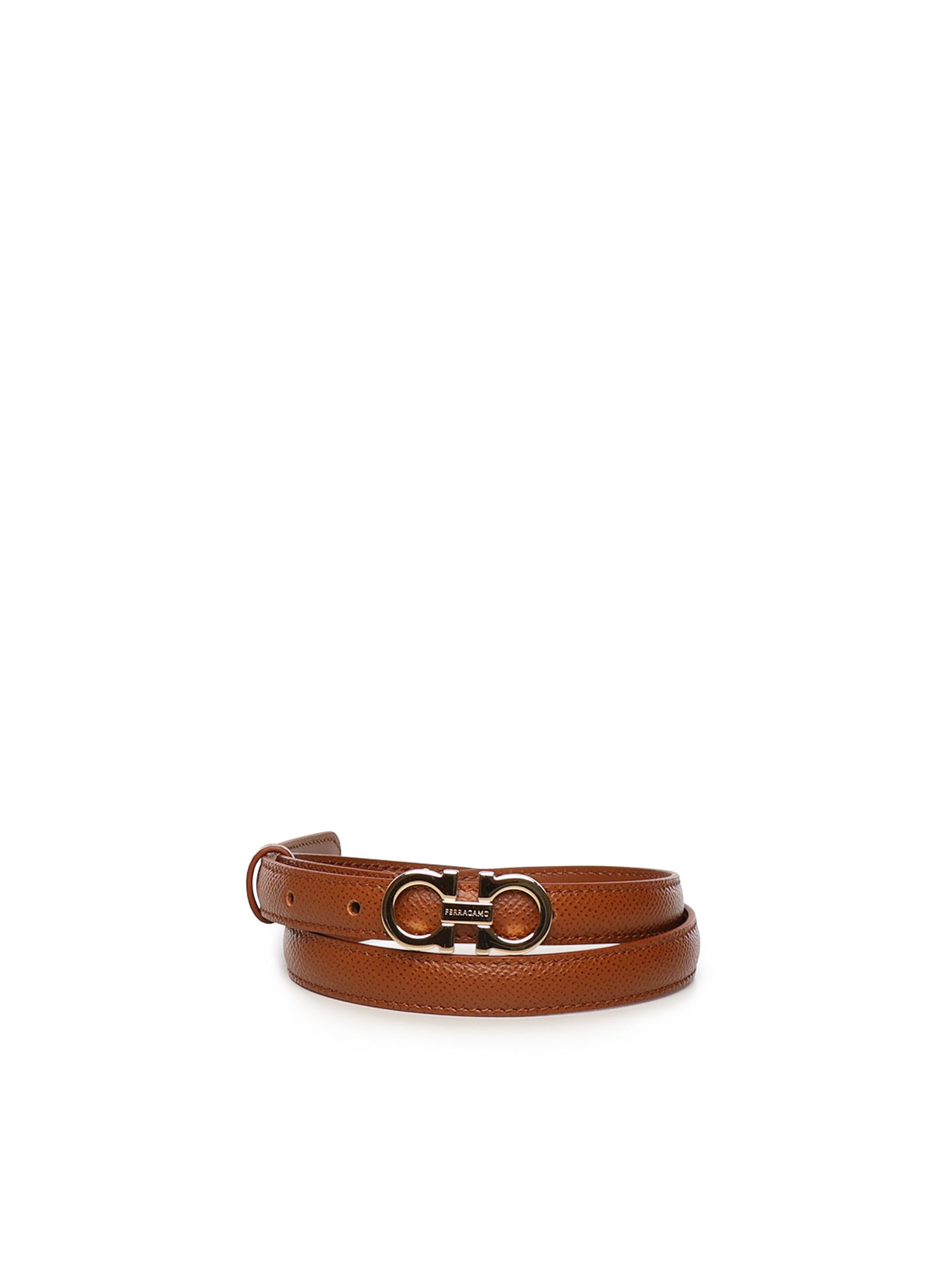 Cintura Gancini in pelle<BR/> 23B224 790154274 FERRAGAMO 