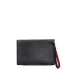 Pouch in pelle con logo 241889 791715001 FERRAGAMO 