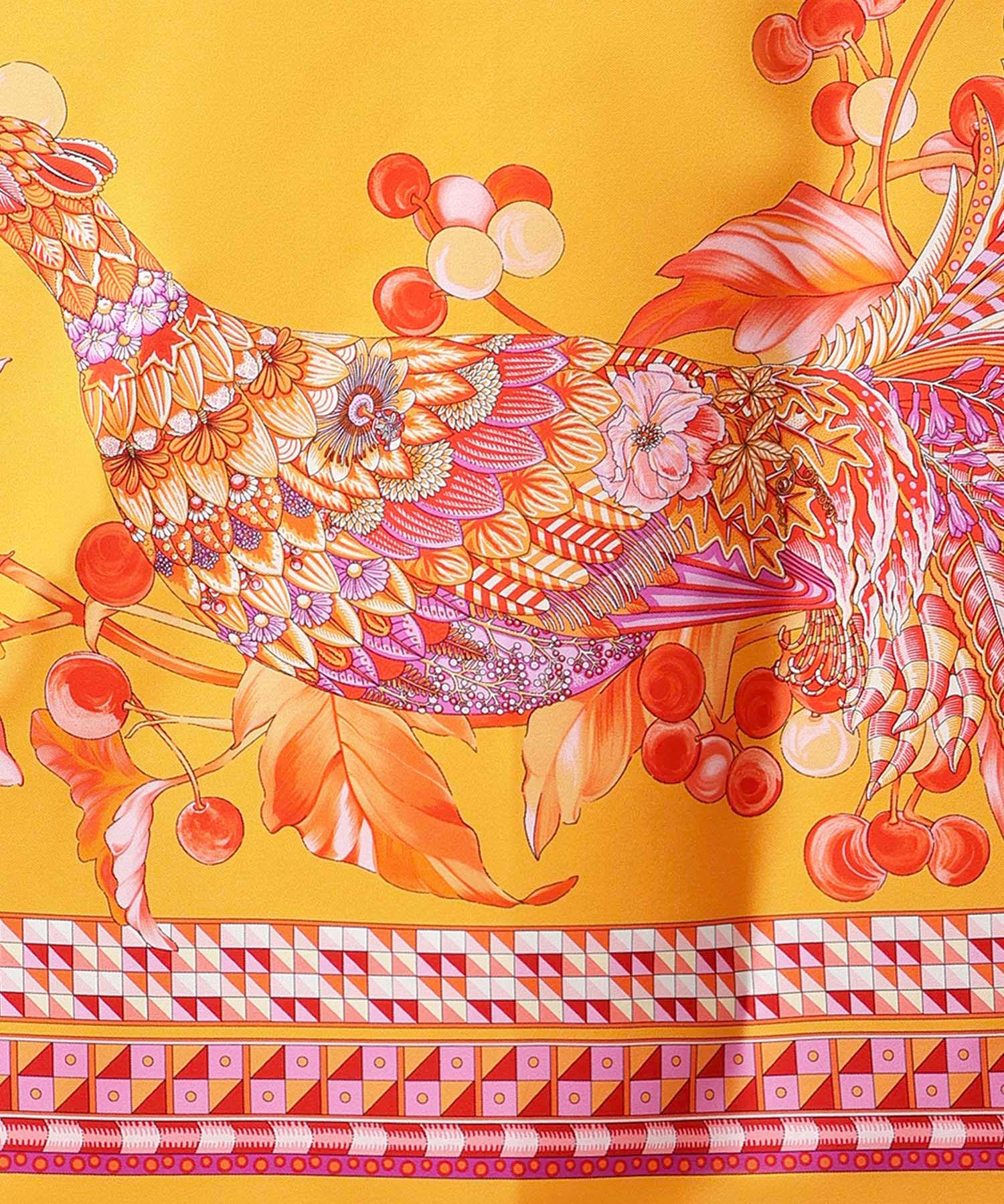 Foulard in seta con stampa 310199 780278002 FERRAGAMO 