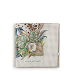Foulard in seta con stampa 310228 789460001 FERRAGAMO 