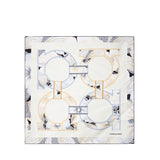 Foulard in seta con stampa 310230 790113002 FERRAGAMO 