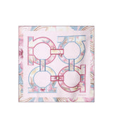 Foulard in seta con stampa 310230 790114003 FERRAGAMO 